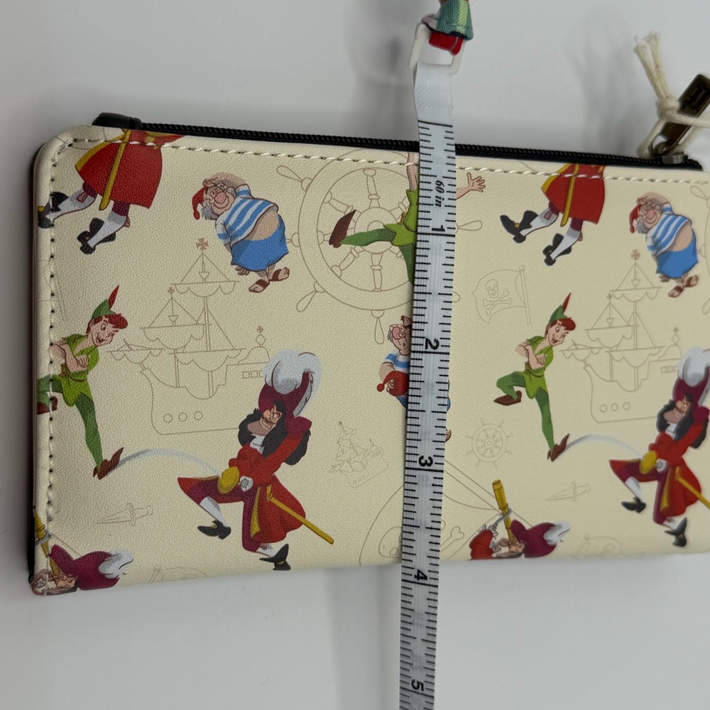 Loungefly Disney Captain Hook Peter Pan Pirate Wallet NWT - Picture 8 of 12